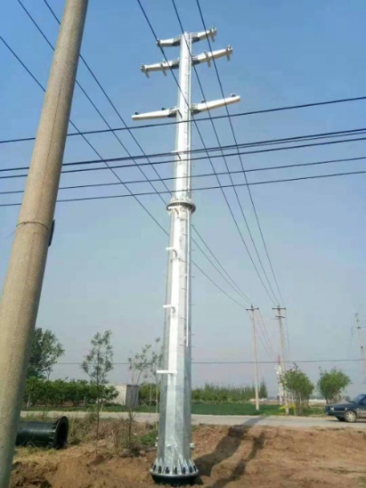 杭工电力钢杆10kv-220kv 电力钢管杆 电力钢管塔 生产厂家